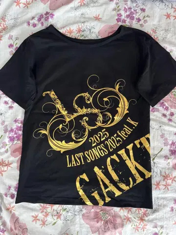 GACKT 2025 LAST SONGS 티셔츠