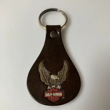 빈티지 Harley-Davidson 키링 가죽 이글