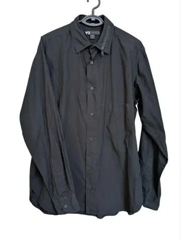 Y-3 블랙 긴팔 셔츠