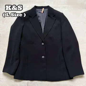 [ 새상품급 ] K&S 테일러드 자켓 13호 블랙 어깨 패드 있음 포멀