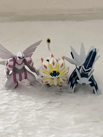 포켓몬 펄기아, 솔가레오, 디아루가 피규어 포켓몬스터