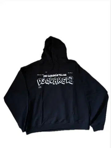 새상품 DSQUARED2 로고 후드티 LOOSE FIT Hoodie