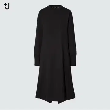 유니클로 +J 엑스트라 파인 메리노 블렌드 롱 원피스