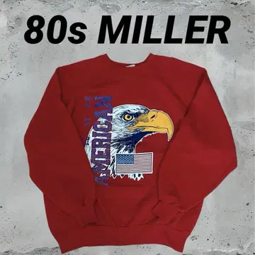80s MILLER vintage 아메리칸 이글 맨투맨 L 사이즈