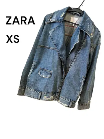 ZARA 데님 자켓 XS-S