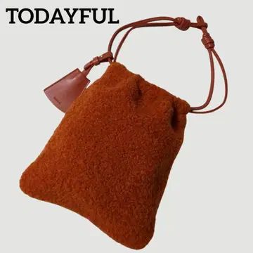 컨디션 최상 TODAYFUL 투데이풀 Eco Boa Purse 복조리 백