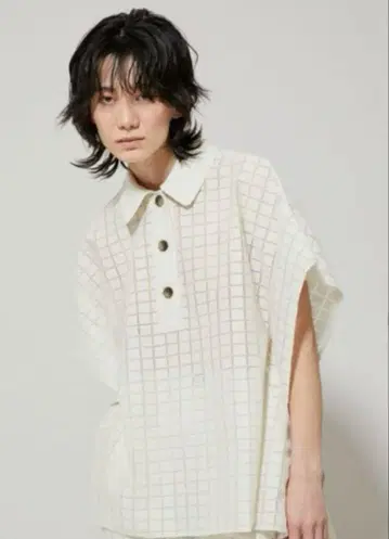 해린 도트 사이 셔츠