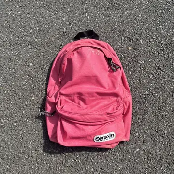 이소재 00s outdoor 코듀라 나일론 핑크 백팩 시티보이