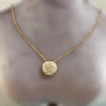 SWAROVSKI 골드 크리스탈 목걸이