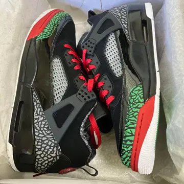JORDAN SPIZIKE LOW 'black/ RED'