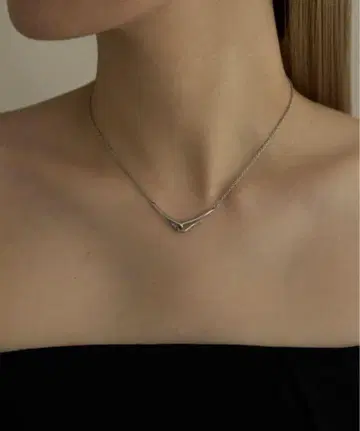 LORO 01M necklace 01 silver 38cm