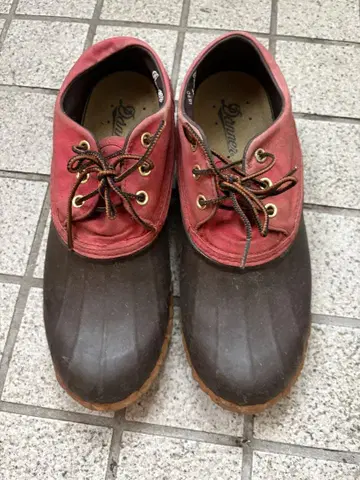 Danner 로우컷 신발 US 9D 레드/브라운