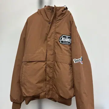 XLARGE 브라운 로고 와펜 자켓 M 사이즈