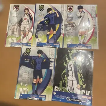 블루 록 제일복권 H상 클리어 포스터 세트