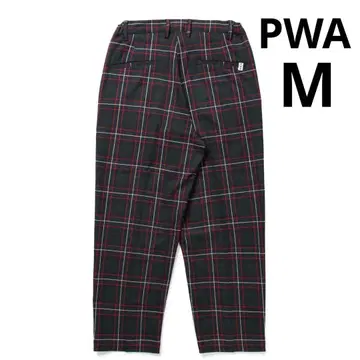 PWA 푸아 슬랙스 체크 CABARET POVAL 별주 M