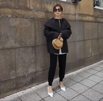 마차트 machatt 탑 서모 퀼팅 자켓