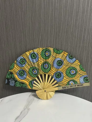 아프리카 기념품 부채