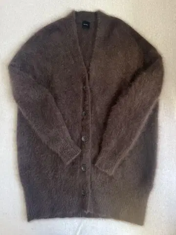SPICK&SPAN 라쿤 가디건 브라운