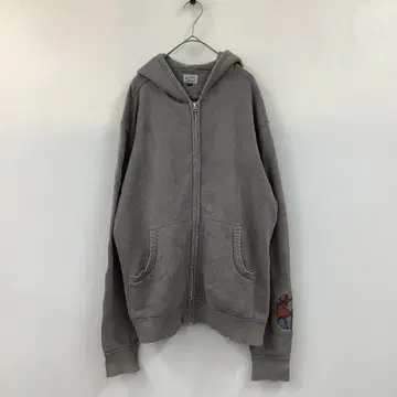 used 구제 의류 joint 풀 집업 후드티 헴프 코튼 린넨 프린트