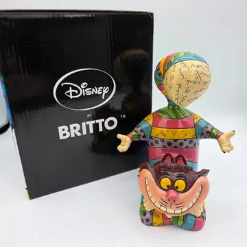 Disney 디즈니 BRITTO 체셔 고양이 오브제 박스 포함