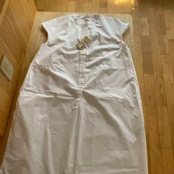 무인양품 미사용 새상품 프렌치 슬리브 원피스