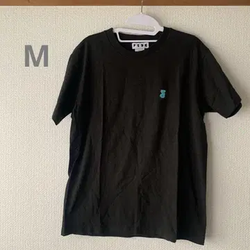 프레데릭 FRDC x FRDC 자수 T셔츠 스모크 블랙 M