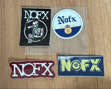 NOFX 스티커 4개 세트