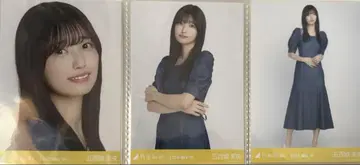 노기자카46 브로마이드 데님 원피스 이오키 마오 컴프 버스라