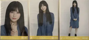 노기자카46 브로마이드 데님 원피스 이케다 에레나 컴프 버스라