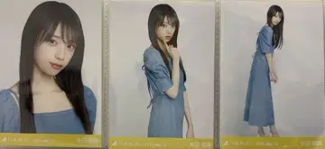 노기자카46 브로마이드 데님 원피스 야타 모에카 컴프 바스라