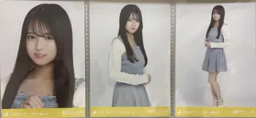 노기자카46 브로마이드 데님 원피스 세토구치 신츠키 컴프 버스라