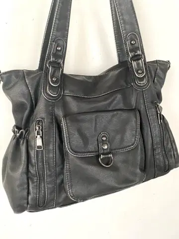 fakeleather 2way BAG 빈티지 스트랩 포함