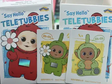 텔레토비즈 봉제 인형 펜던트 popmart 딥시