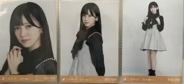 노기자카46 브로마이드 이케다 에이사 빅 보타이 블라우스 컴프 버스라