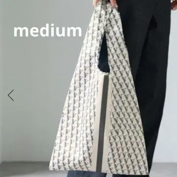 VERMEIL 모노그램 에코백 그레이 Medium 미사용 새상품