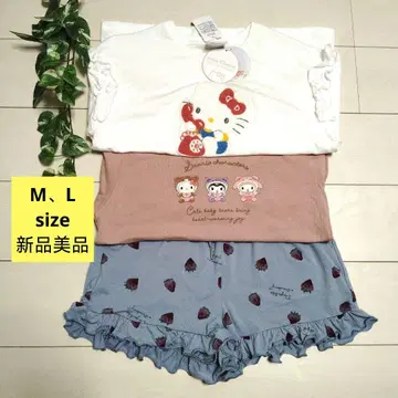 매진 가격/산리오 룸웨어 세트/M L 사이즈/새상품급