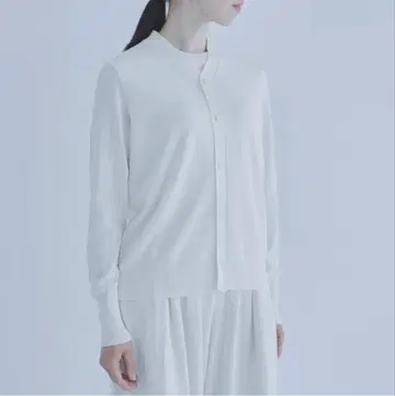 torici 아이스 V넥 가디건 [미사용 택 포함] 화이트