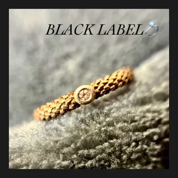 BLACKLABEL 블랙 라벨 실버 반지