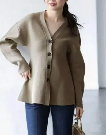 노블 허리 쉐이프 가디건