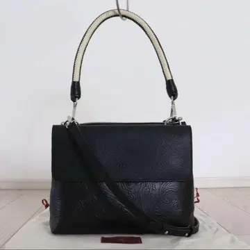 새상품급 ETRO 에트로 마르코트 페이즐리 가죽 2WAY 백