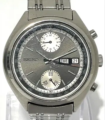 SEIKO 6138-8001 자동 태엽 요일 날짜 작동품 역 팬더