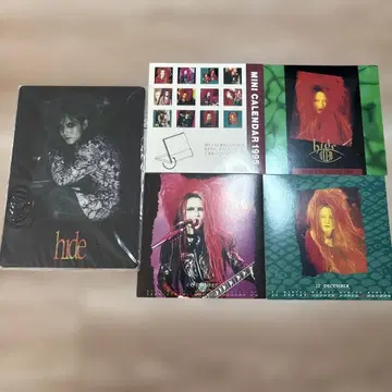 hide HIDE 미니 책받침 달력 X JAPAN
