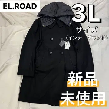 이너 다운 포함 울 코트 다운 자켓 새상품 블랙 3WAY 3L