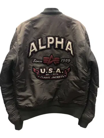 알파 ALPHA MA-1 플라이트 자켓