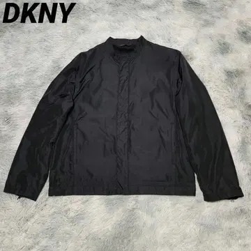 90s DKNY 홍콩제 두꺼운 나일론 트윌 원단 나일론 자켓 나일론