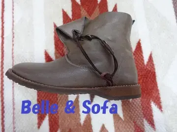 새상품급 Belle & Sofa 다정한 신발 공방 23 랩 부츠 포르투