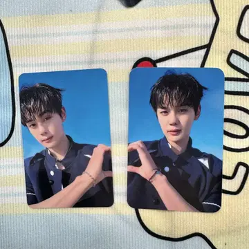 ZB1 SWEAT 사전 녹화 제베원 사녹 트레이딩 카드 김규빈 2장