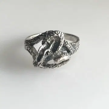 빈티지 스네이크 925 실버 반지
