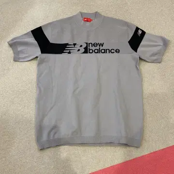 new balance 그레이 반팔 셔츠 L