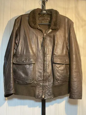 70년대 G-1 고트스킨 플라이트 자켓 실물